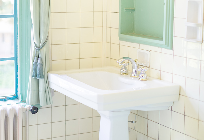 洗面所クリーニング